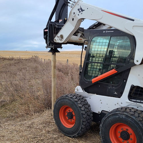 Pole Cat Vibrating Post Driver