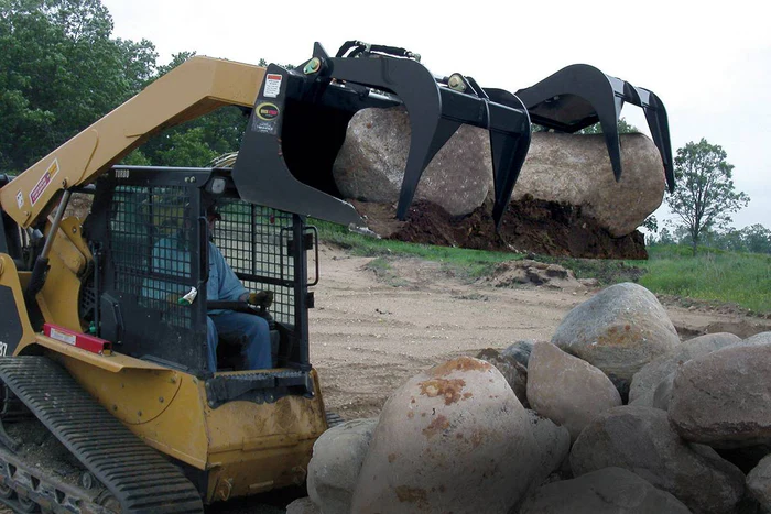 Quick Scrape N Grab Grapple Bucket