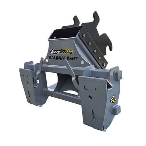 Dipper Buddy Excavator To Skidsteer Quick Attach