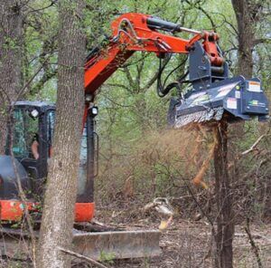 Excavator Mulching Heads Menu Image
